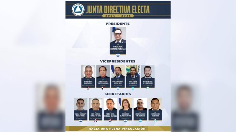 El salvadoreño Carlos Hernández presidirá el Parlamento Centroamericano