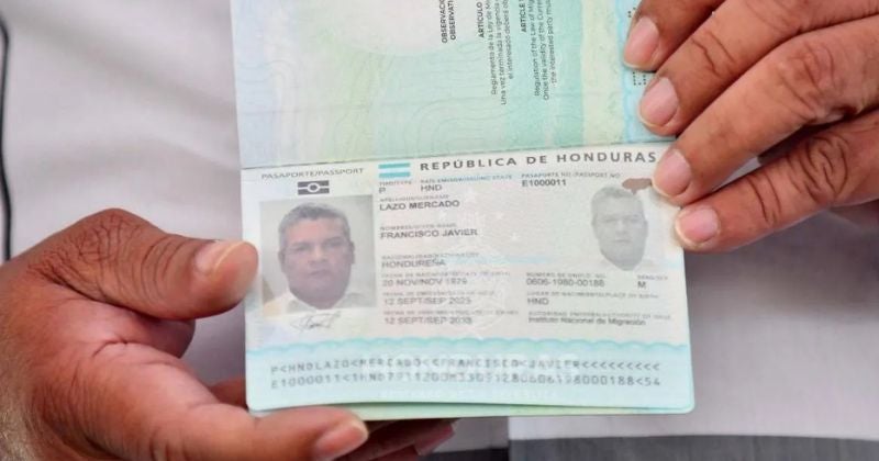 Reconocen al pasaporte hondureño como uno de los más seguros de Latinoamérica