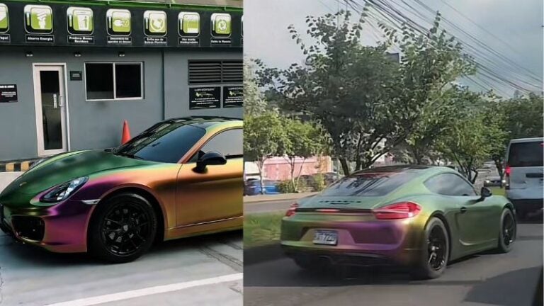 Porsche en Tegucigalpa