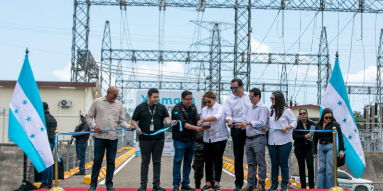 Inauguran ampliación de subestación de energía en San Francisco de Yojoa