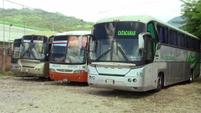 Transportistas de Olancho anuncian paro de labores