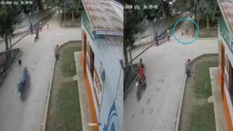 Video | Motociclista atropella a una estudiante en Danlí, El Paraíso