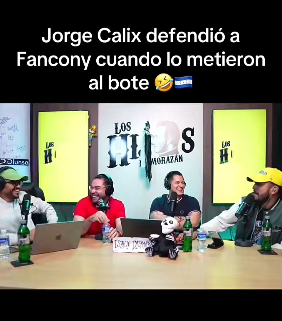 Calix reitera respaldo a Fancony en entrevista con Los Hijos de Morazán