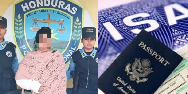 Detienen a hondureña por estafar a 300 personas con visas falsas