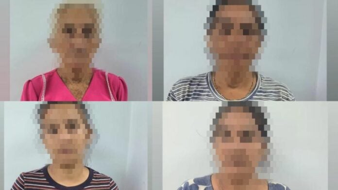 Capturan a mujeres en Lempira