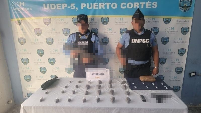 Desmantelan red que pretendia vender drogas a turistas esta Semana Morazanica