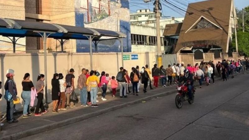 pacientes en hospitales Tegucigalpa