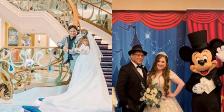 «La novia serial»: Mujer se vuelve viral por casarse 5 veces en Disney