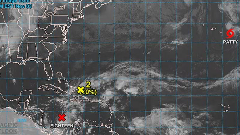 El Caribe en alerta: Ciclón tropical 18 podría convertirse en tormenta tropical