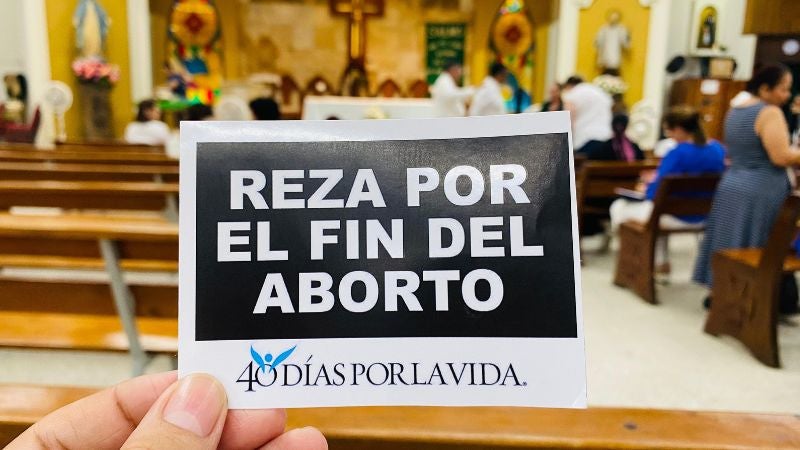 Culmina campaña 40 Días de Oración por la Vida en Honduras