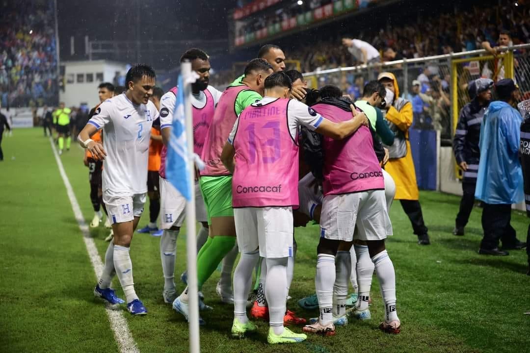 Jugadores de la Selección Nacional de Honduras