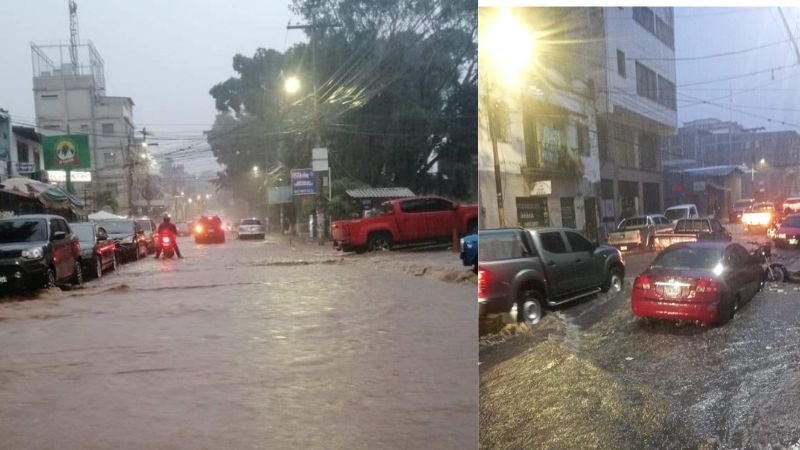 Estos son los sectores que se encuentra inundadas en la capital por lluvias