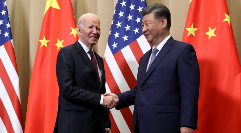 Biden se reúne con el presidente de China por última vez