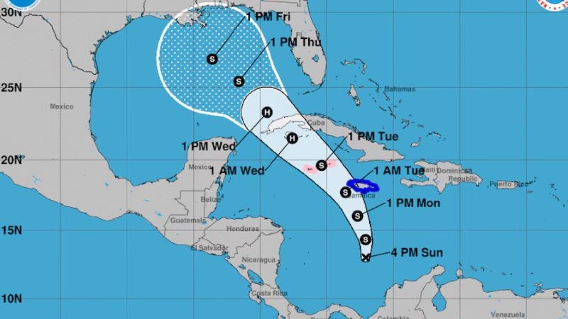 El Caribe en alerta: Ciclón tropical 18 podría convertirse en tormenta tropical