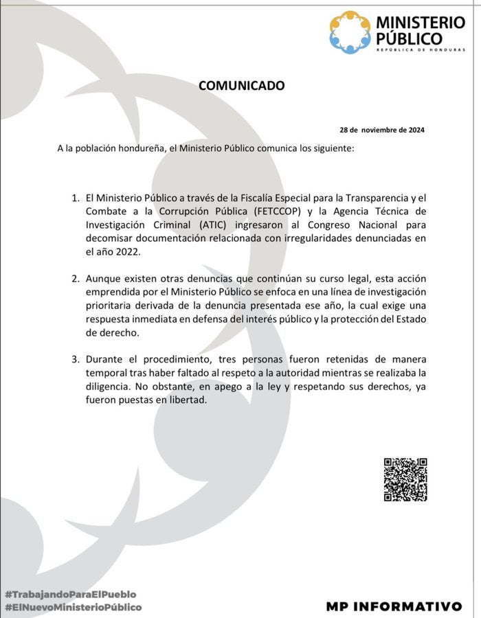 Liberan asesor de Luis Redondo y miembros de seguridad