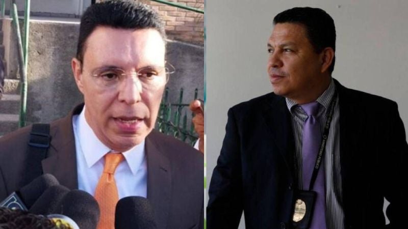 Dagoberto Aspra: Hermano de Luis Javier Santos, también es funcionario de Libre