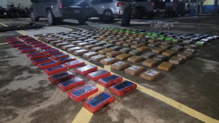 L60 millones es el valor de los 180 kilos de cocaína incautados en Intibucá