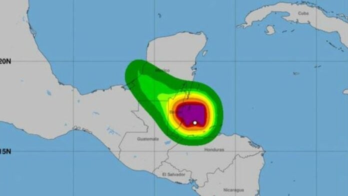 Sara retira Honduras