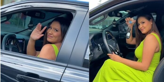 El futuro esposo de Alejandra Rubio le regala un pickup nueva