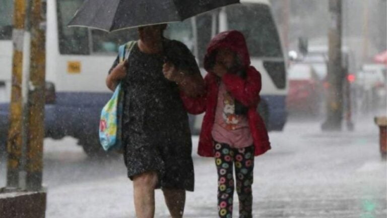 Honduras recibirá lluvias dispersas este martes por cuña de alta presión