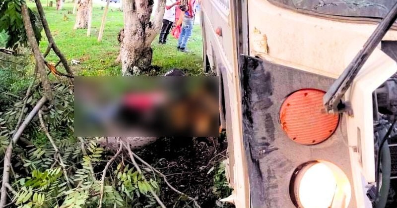 Hombre muere atropellado por bus en El Progreso