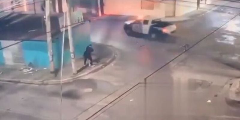 Enfrente a patrulla policial agreden a una mujer en Comayagüela