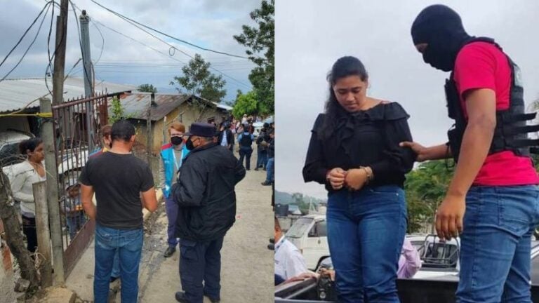 Mujer que enterró a su bebé Copán