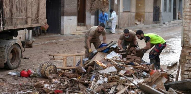 España prevé una «factura astronómica» por las inundaciones