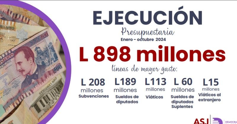 Luis Redondo destinó L. 106 millones sólo en "servicios profesionales"