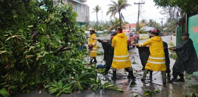 Pobladores de la zona norte a la deriva ante la amenaza de la tormenta Sara