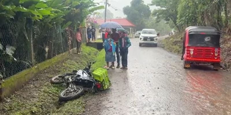 Motociclista pierde la vida en un accidente vial en Santa Cruz de Yojoa, Cortés