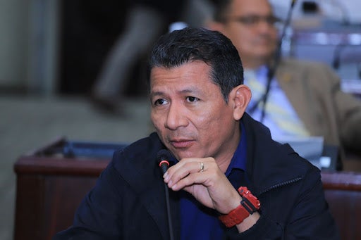 Diputado de Libre, Oved López.