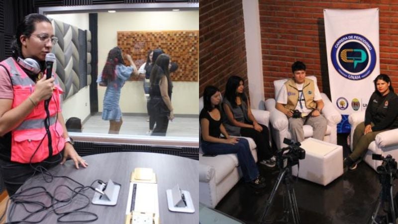 Inauguran cabina de radio y sala de redacción en la Ciudad Universitaria