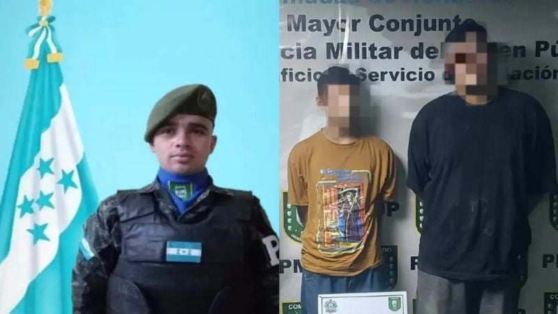 Prisión pandilleros muerte militar