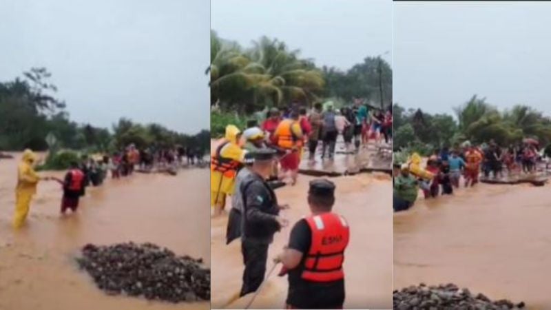 rescate en la ceiba