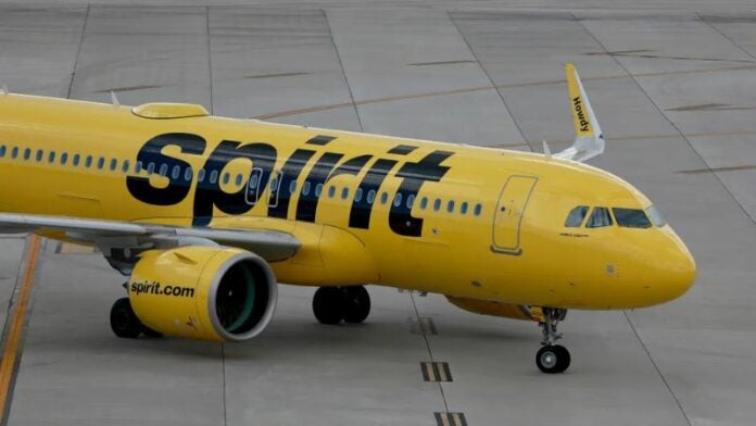 Spirit Airlines sufre desplome acciones