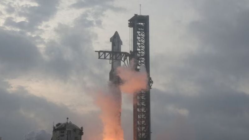 Starship, la nave más grande del mundo, despega esta noche