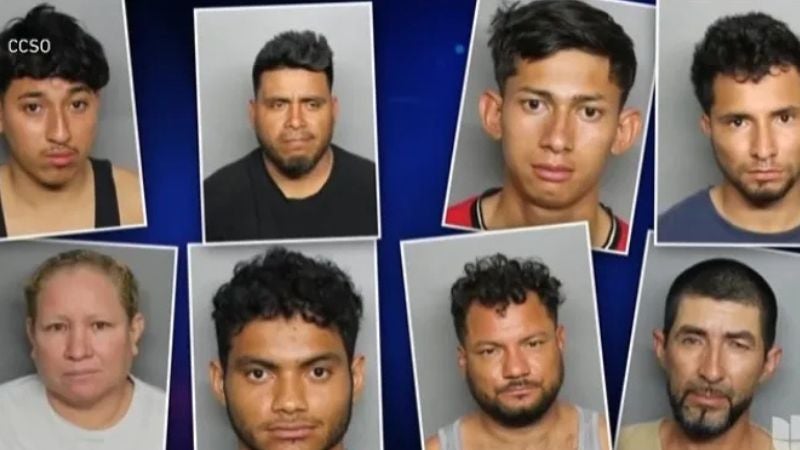 hondureños detenidos en Florida