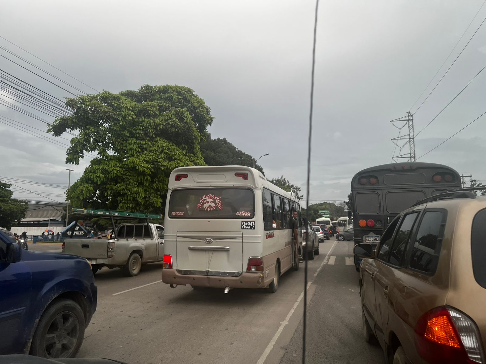 Fotografías del tráfico. 