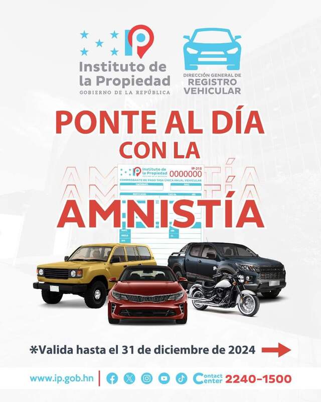 Amnistía Vehicular. 