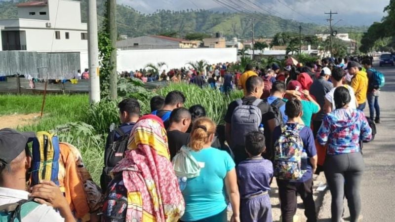 caravana migrante