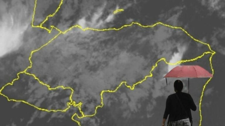 Cuña de alta presión provocará fuertes lluvias en 8 departamentos a partir del jueves