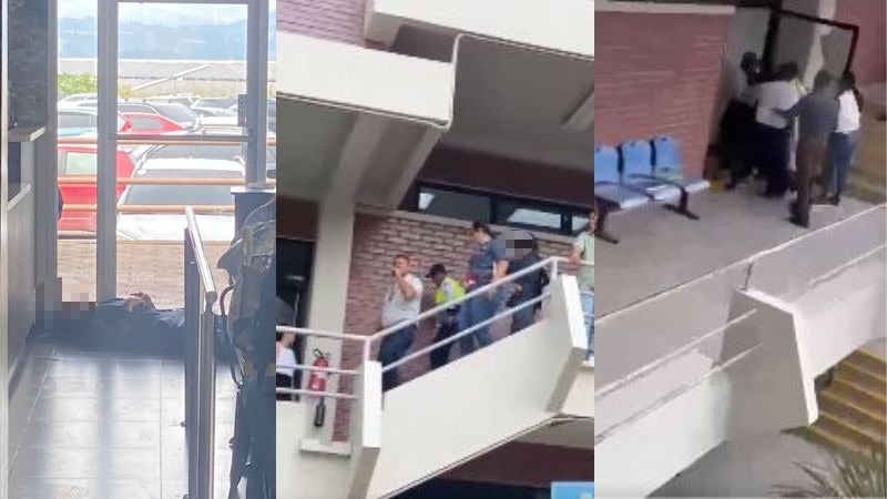 ¿Andaba drogado? Estudiante de universidad privada agrede a personal de seguridad