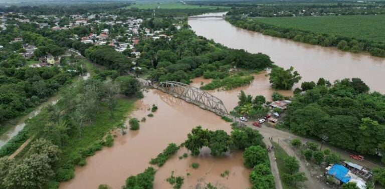 Sara se acerca a Belice y deja cientos de afectados en El Progreso, Yoro