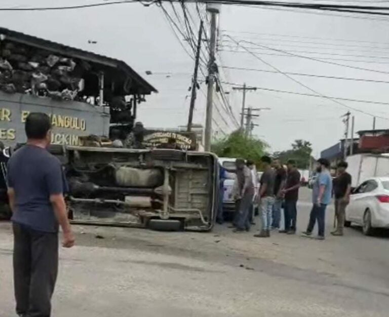 Choque en San Pedro Sula deja siete personas heridas