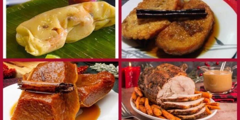 Sabores típicos que protagonizan la cena de Noche Buena de los hondureños