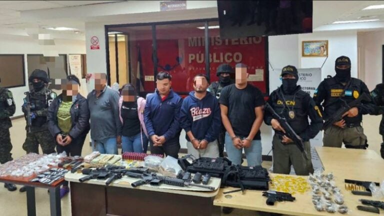 Capturan personas armas Yoro