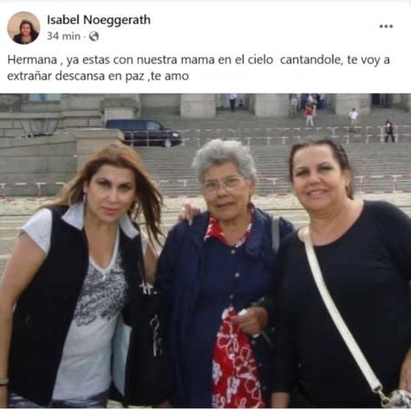 Hermana de Dulce comparte la trá