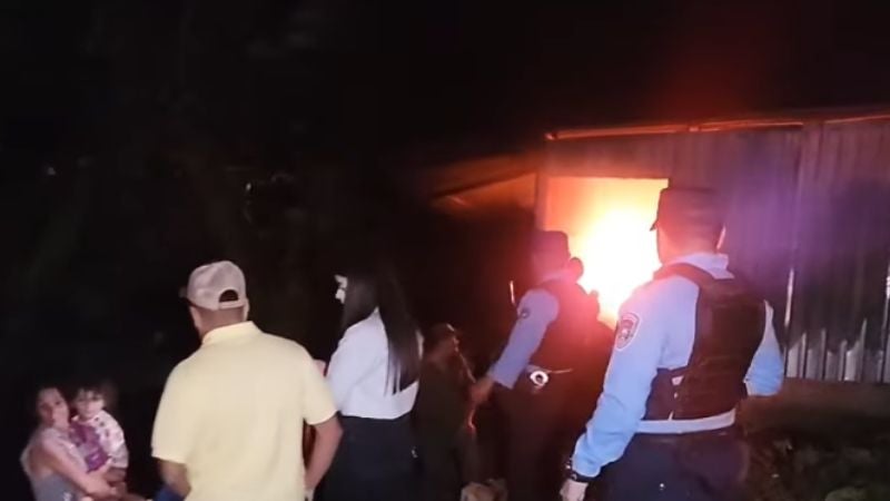 Incendio Olancho