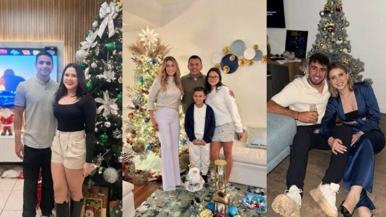 ¡Llenos de amor! Así celebran Navidad los futbolistas hondureños